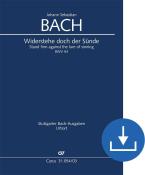Stand firm against the lure of sinning BWV 54 Download