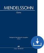 Gloria in E flat major MWV A 1 Download