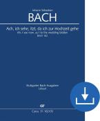 Ah! I see now, as I to the wedding bidden BWV 162, BWV3 162.2 Download