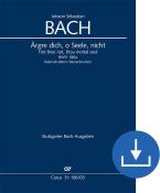 Fret thee not, thou mortal soul BWV 186a Download
