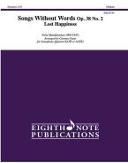 Songs Without Words op. 38 No. 2: Lost Happiness 
