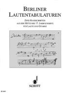 Berliner Lautentabulaturen 