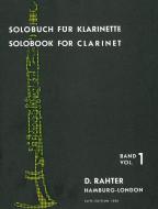 Solobook For Clarinet Vol. 1 