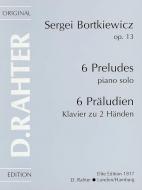 Six Preludes Op. 13 