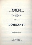 Suite in The Olden Style Op. 24 