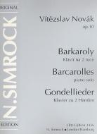 Barcarolles Op. 10 