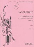 24 Exercises Preparatory Op. 37 