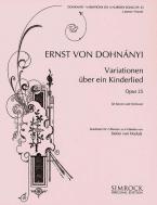 Variations on a Nursery Song Op. 25 