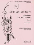 Variations on a Nursery Song Op. 25 