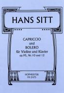 Capriccio und Bolero,op. 95, Nr. 10 und 12 