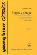 Sonate a cinque für Trompete, Streicher und B. c. 