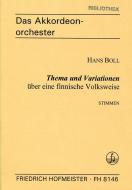 Thema und Variationen über eine finnische Volksweise 
