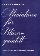 Miniaturen für Bläserquintett 