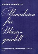 Miniaturen für Bläserquintett 