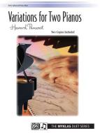 Variations for Two Pianos Download