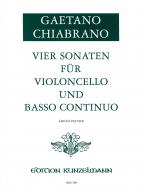 Vier Sonaten C/B 