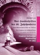 Aus Handschriften des 16. Jahrhunderts 