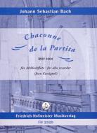 Chaconne aus der Partita in d-Moll BWV 1004 