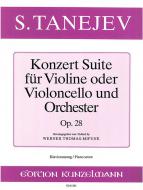 Concert Suite for Violin (Cello) 