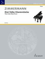 3 Early Piano Pieces Standard