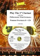 Play The 1st Clarinet With The Philharmonic Wind Orchestra: Famous Overtures 8 Standard