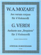 Ave Verum (Mozart) and Andante from the Requiem (Verdi) 