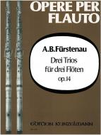 3 Trios, Op. 14, for 3 Flutes 