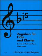 Bis - Encores for Flute & Piano 