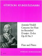 Flute Concerto in D Major Op. 10 No. 3 