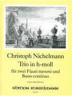 Trio in B minor for 2 flutes & continuo 