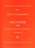 Nocturne nach dem Klavierstück op. 19/4 cis-moll 