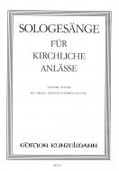 Solo-Gesänge für kirchliche Anlässe 