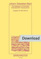 The songs to G. Chr. Schemelli's hymnal BWV 439-507 Download