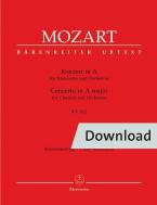 Concerto in A major KV 622 Download