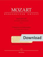 Concerto No. 1 in B flat major KV 207 Download