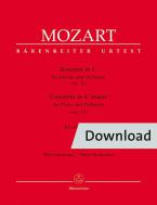Concerto No. 13 in C major KV 415 (387b) Download