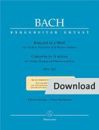 Concerto in A minor BWV 1041 Download