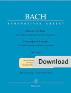 Concerto in E major BWV 1042 Download