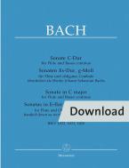 Sonata in C major / Sonatas in E-flat major and G minor Download