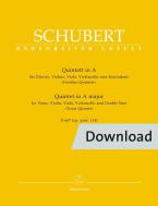 Quintett in A op. post. 114 D 667 Download
