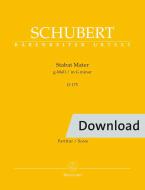 Stabat Mater in G minor D 175 Download