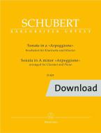 Sonata in A minor 'Arpeggione' D 821 Download