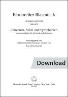 Canzones, arias and symphonies 