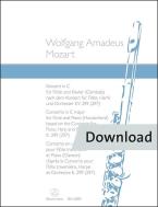Concerto for flute and piano (harpsichord) Download