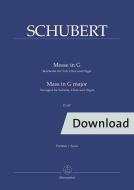 Mass in G major D 167 Download