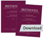3 Quartets WoO 36 Download