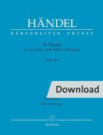 Te Deum for the Victory at the Battle of Dettingen HWV 283 Download