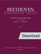 Grande Sonate pathetique in C minor op. 13 Download