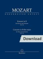 Piano Concerto in B flat major KV 450 