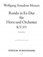 Rondo in E flat, K 371, for Horn and Orchestra 